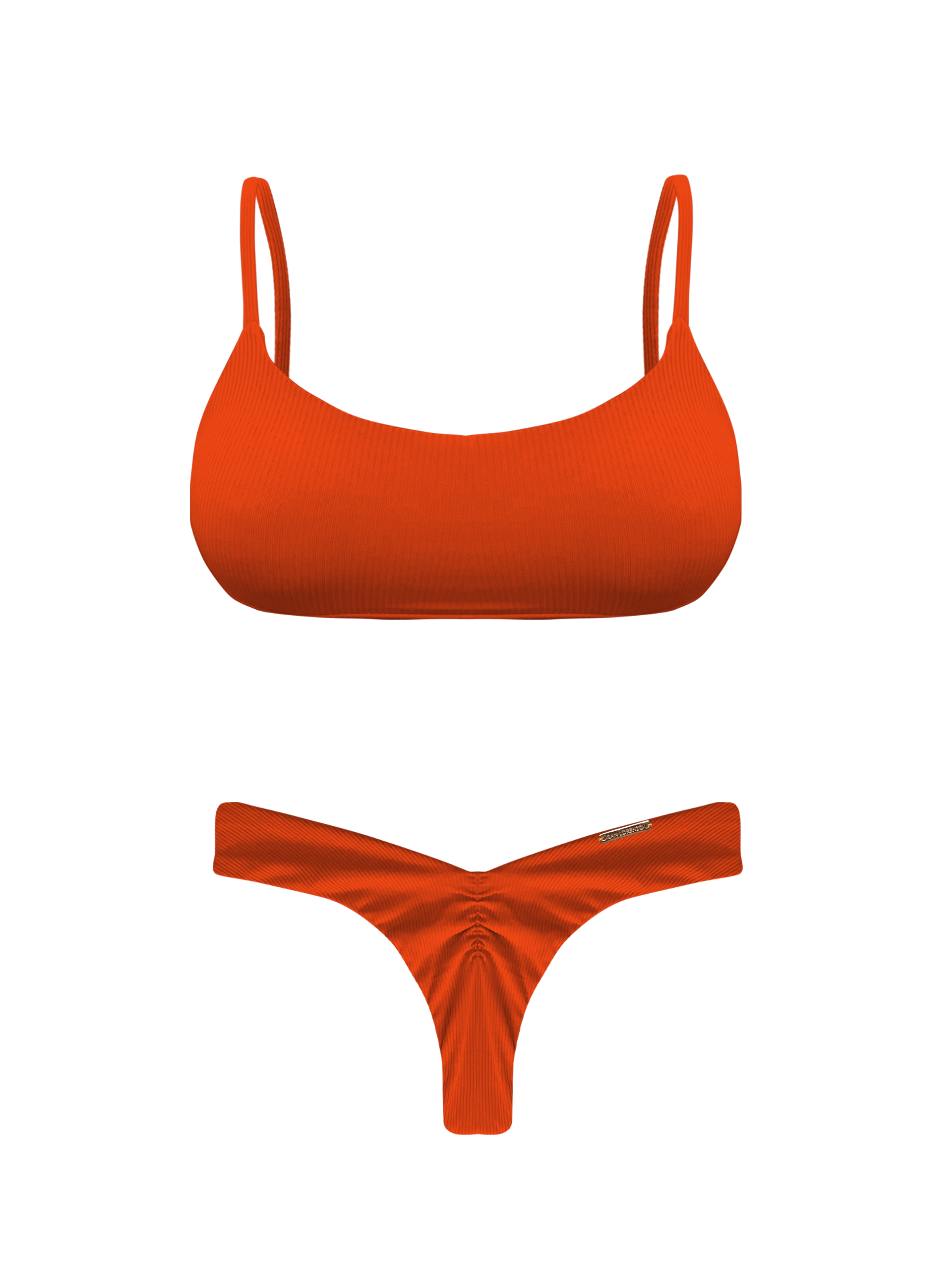 Bonita Sunset Sport Brief Bikini Bottom