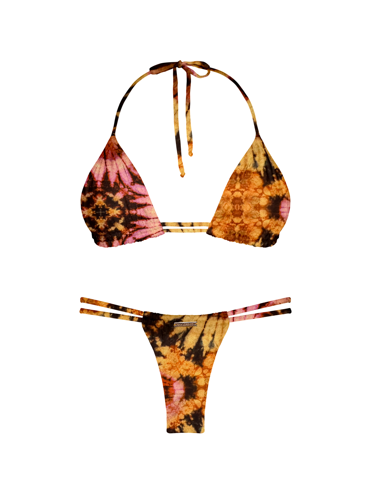 Kaia Sari Bloom Double Loop String Bikini Bottom – San Lorenzo Bikinis