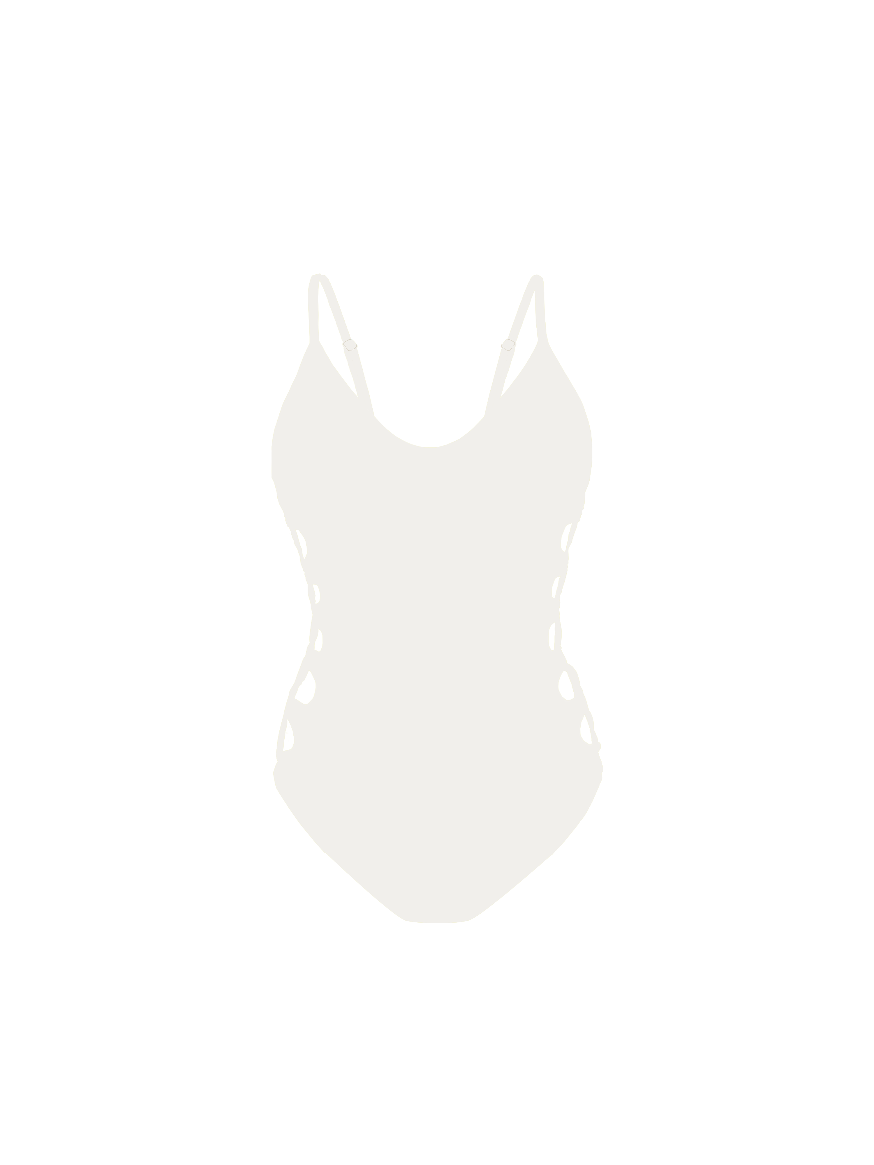 Eterna True Pearl Side Lace Up Bikini One Piece