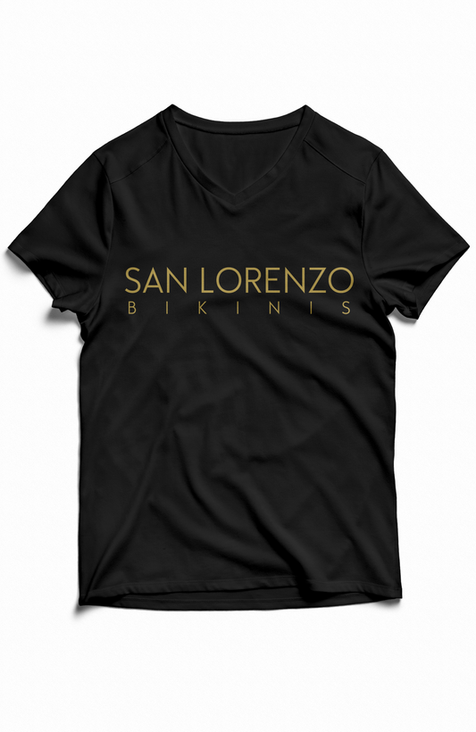 San Lorenzo Classic V-neck Black