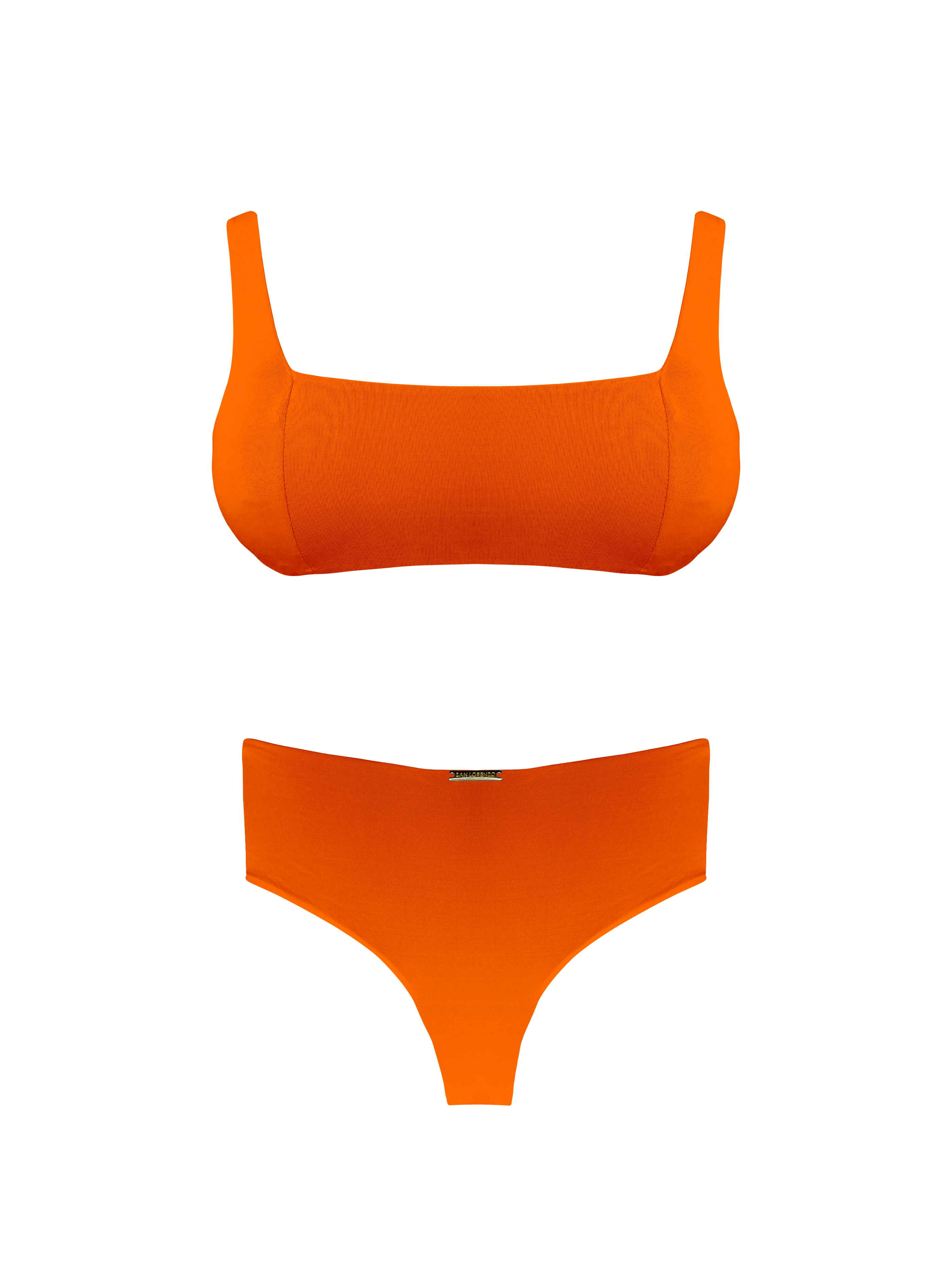 Moorea Saffron Glow High Waist Bikini Bottom