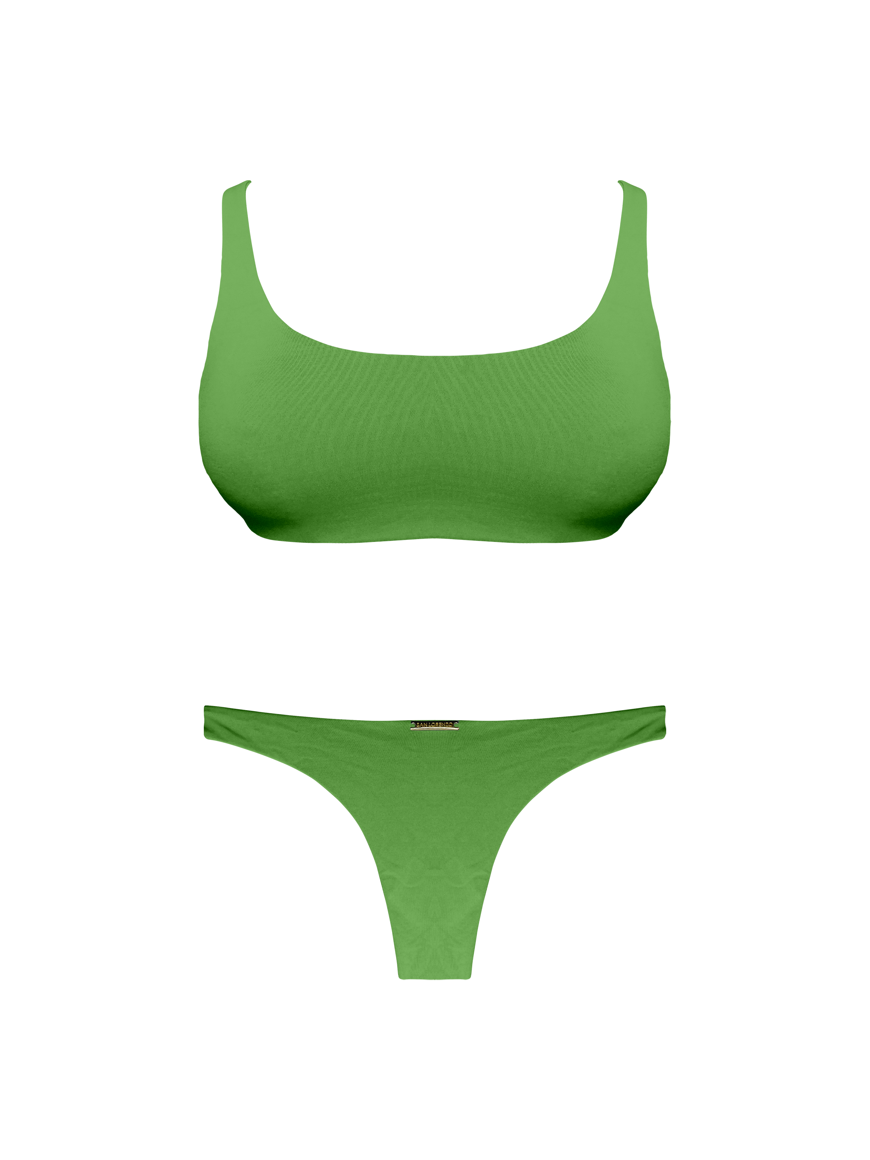 Moorea Rainforest Blend Thong Brief Bikini Bottom