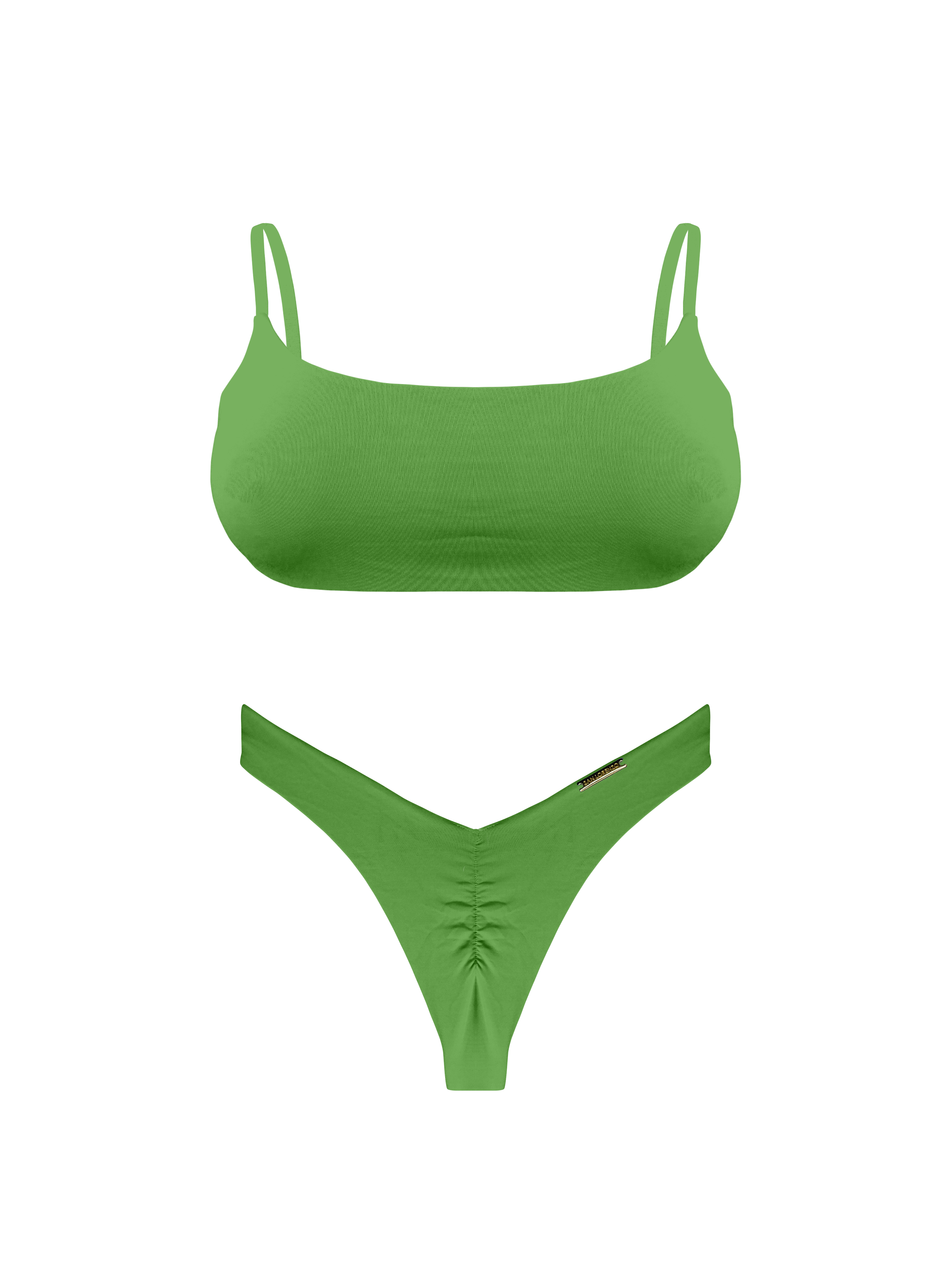 Moorea Rainforest Blend Sport Cross Back Bikini Top