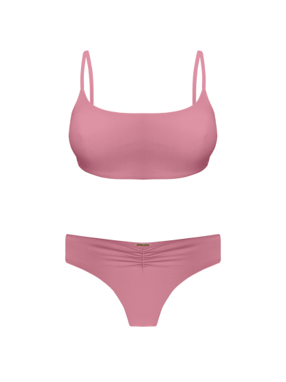 Coral Pink Sand Sport Brief Bikini Bottom