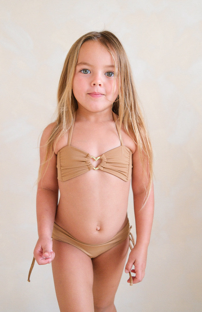 Keiki Kaia Terra Spirit Heart Bandeau Bikini Top