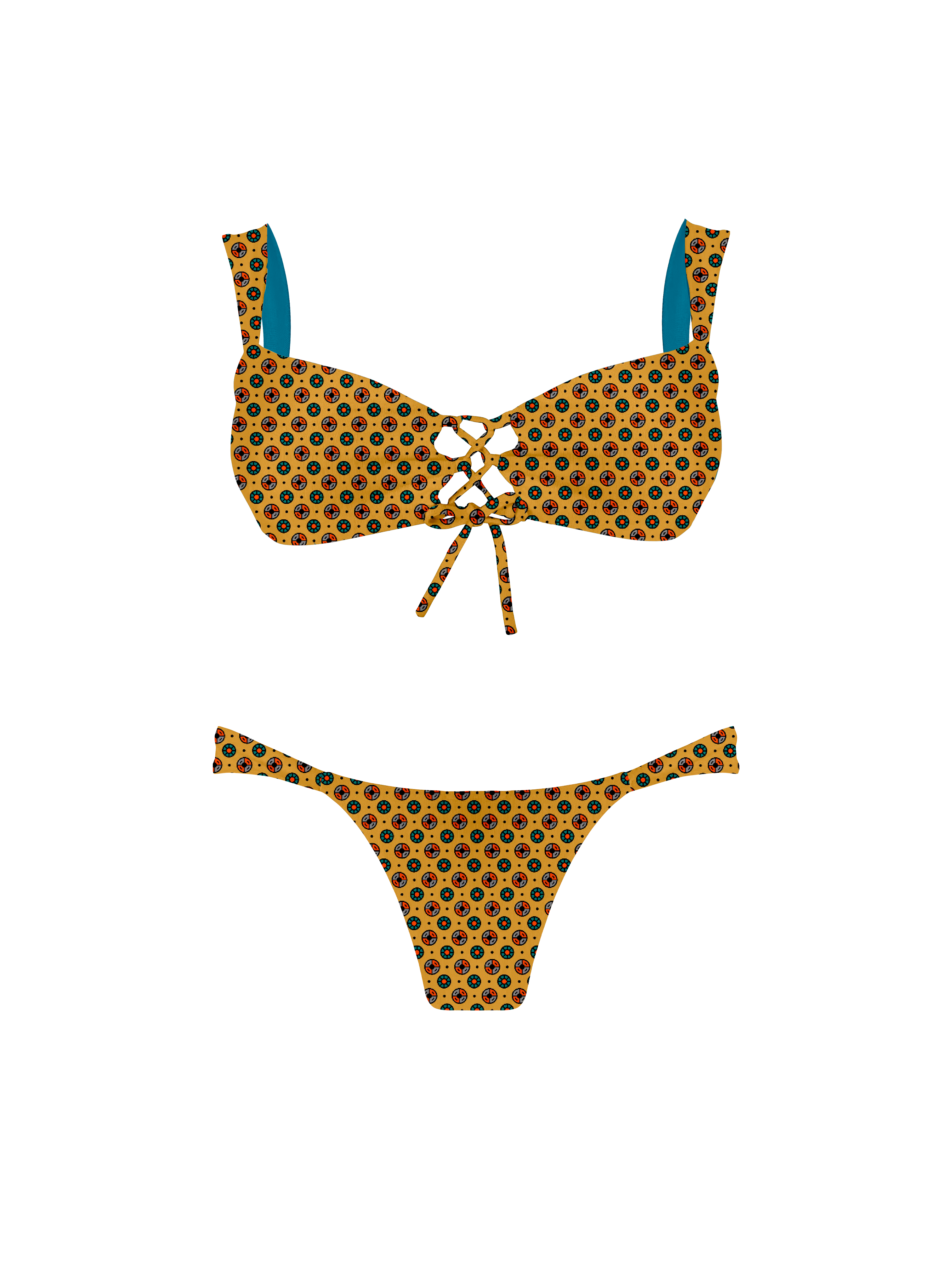 Marrakesh Sahara Dune Vintage Hipster Bikini Bottom