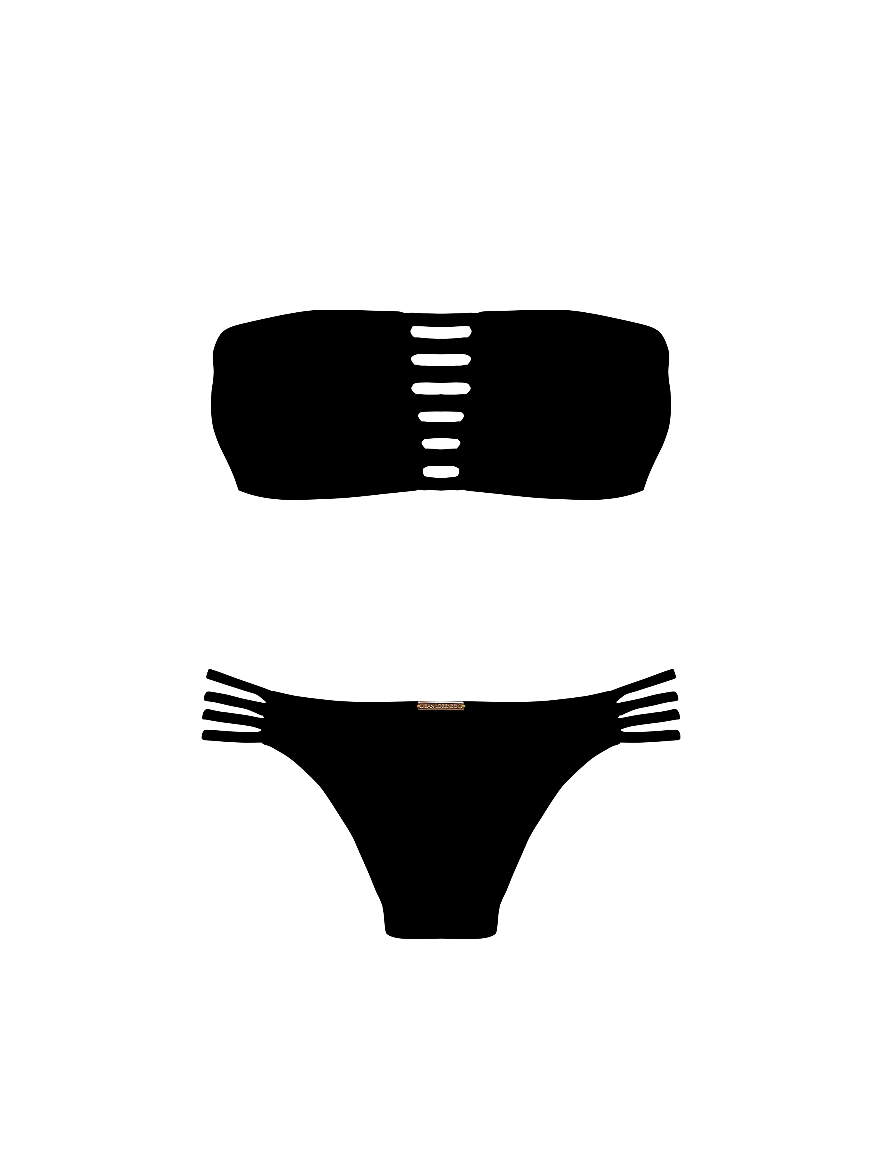 Marrakesh Desert Night Hipster Strap Bikini Bottom