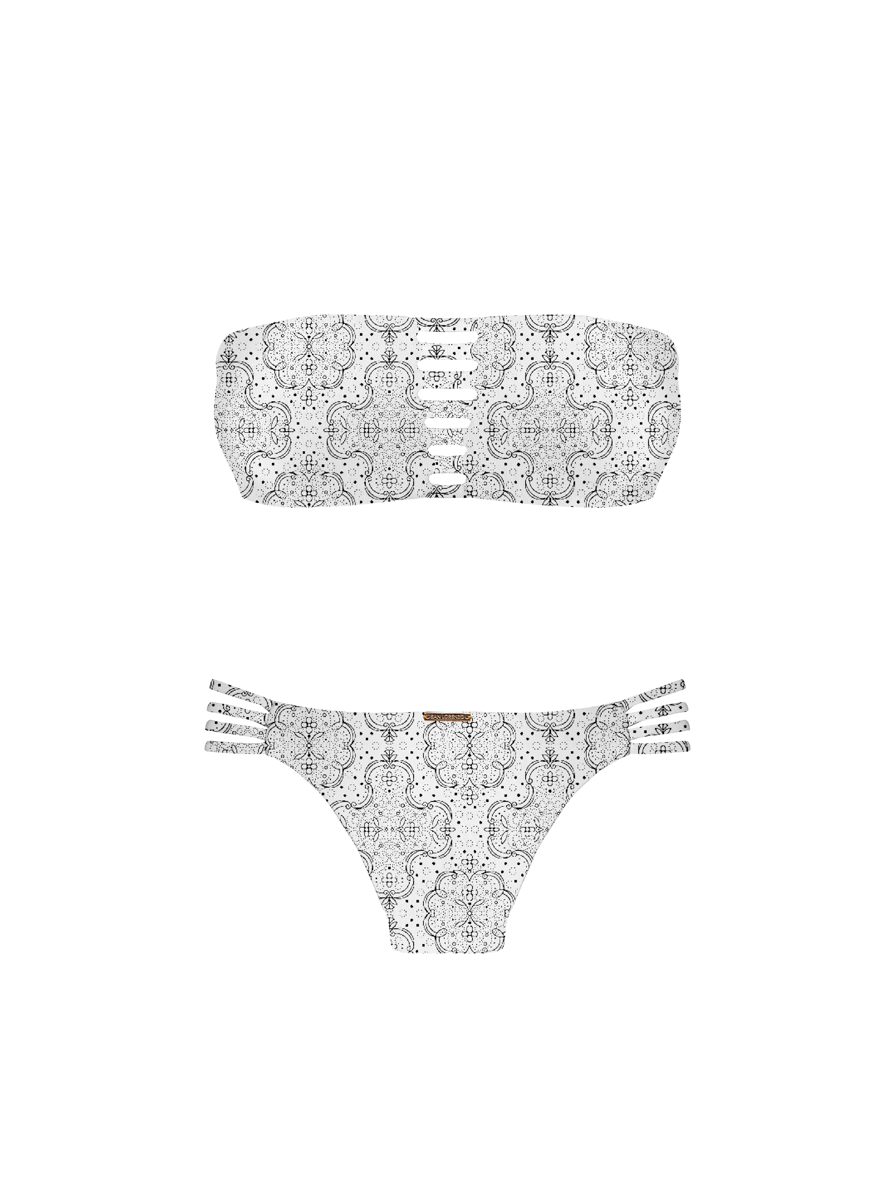 Marrakesh Moroccan Hipster Strap Bikini Bottom