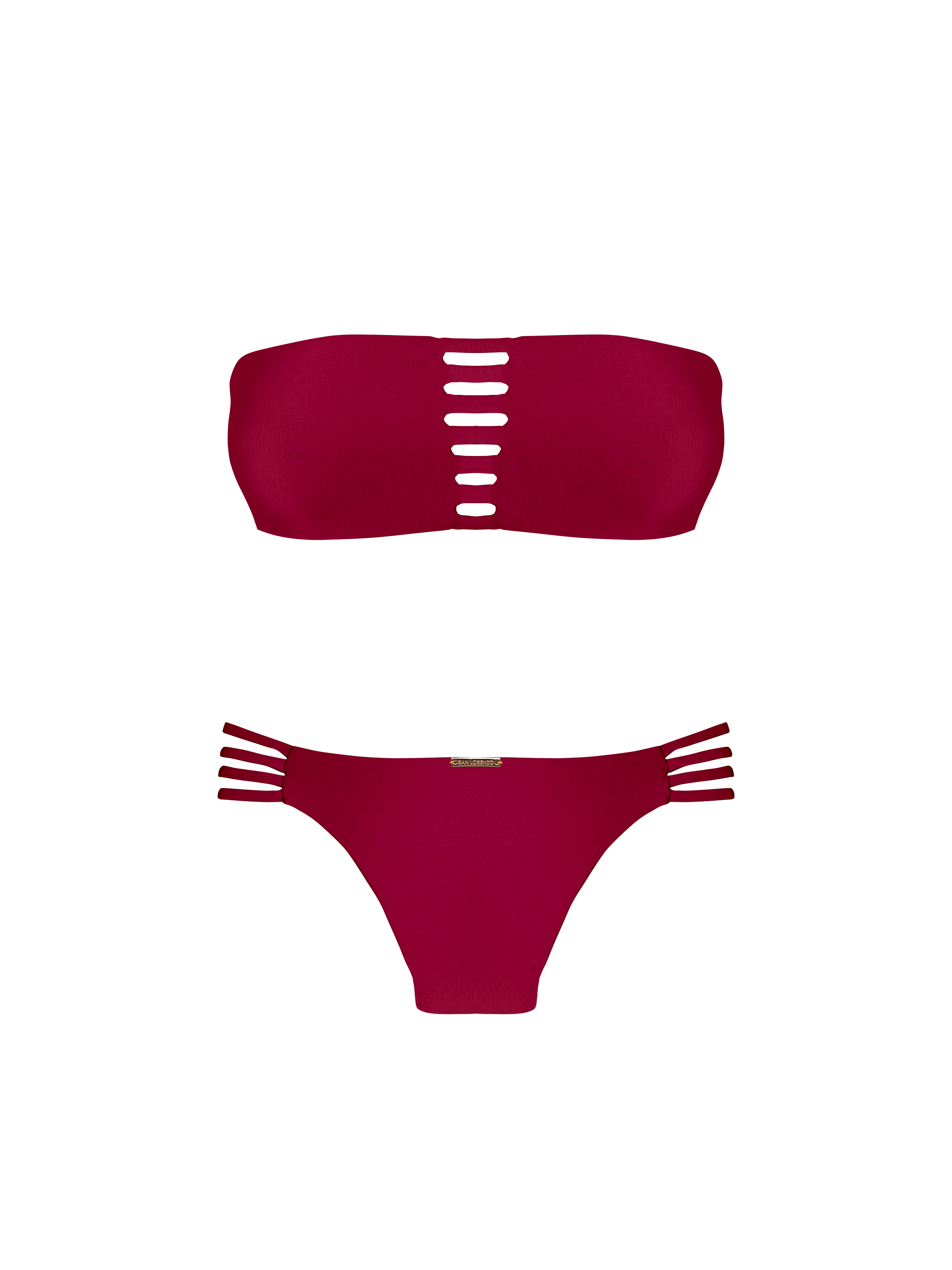 Marrakesh Amethyst Hipster Strap Bikini Bottom