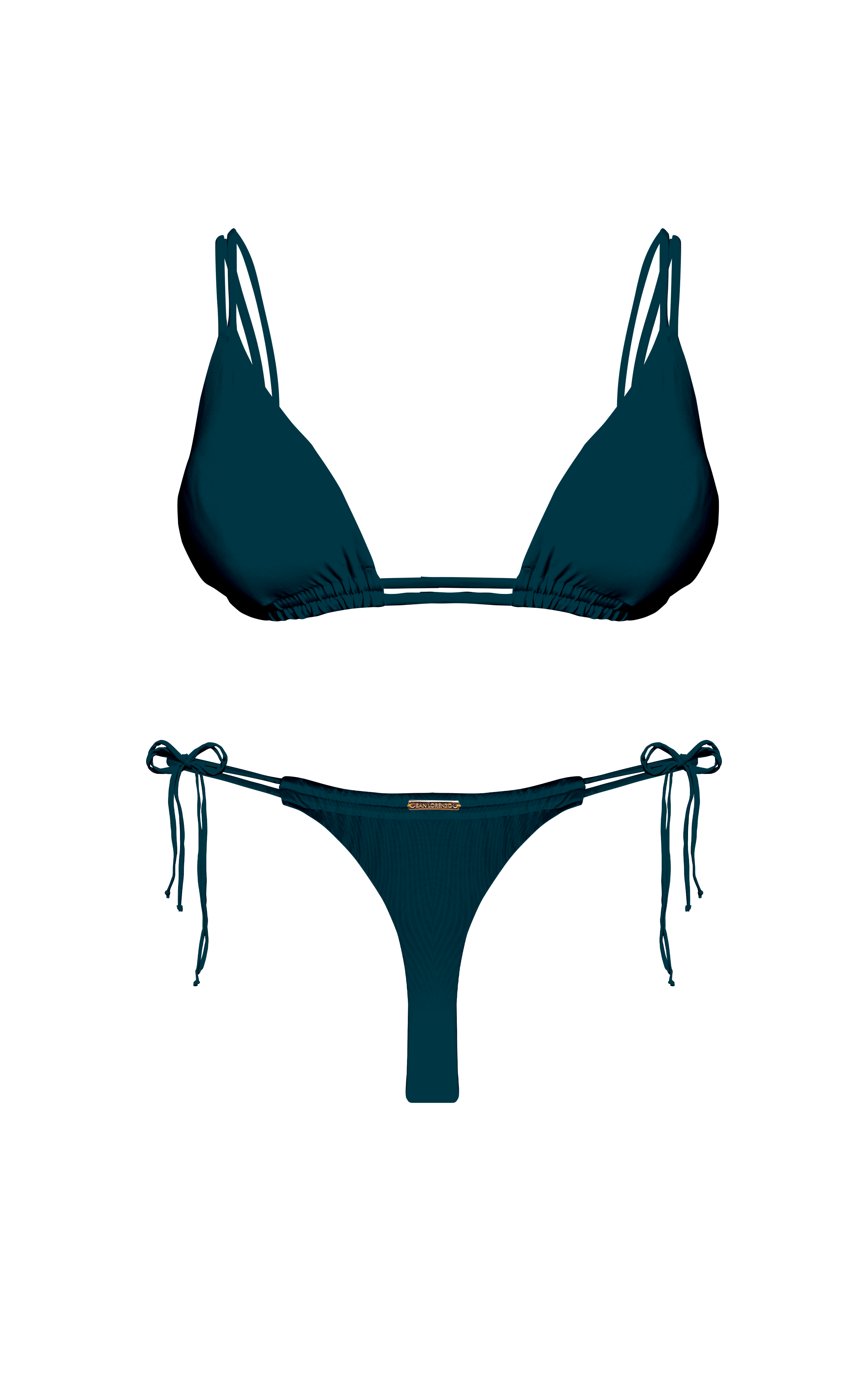 Island Palms Lafayette Double Loop String Bikini Bottom