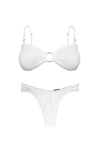 TAHITI MANA Cloud Bandeau O-Ring Bikini Top