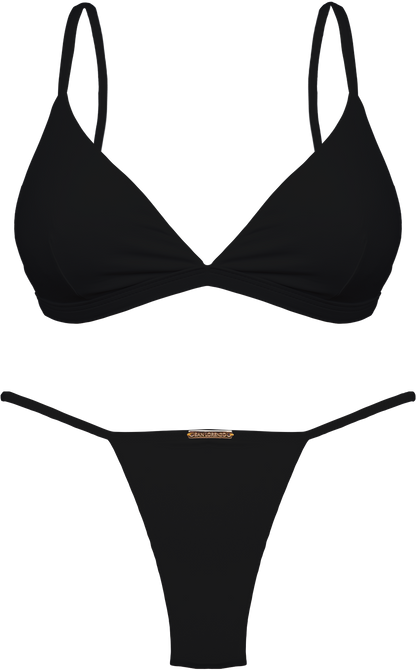 Flor Oceania Twilight Clasp Thin Brief Bikini Bottom