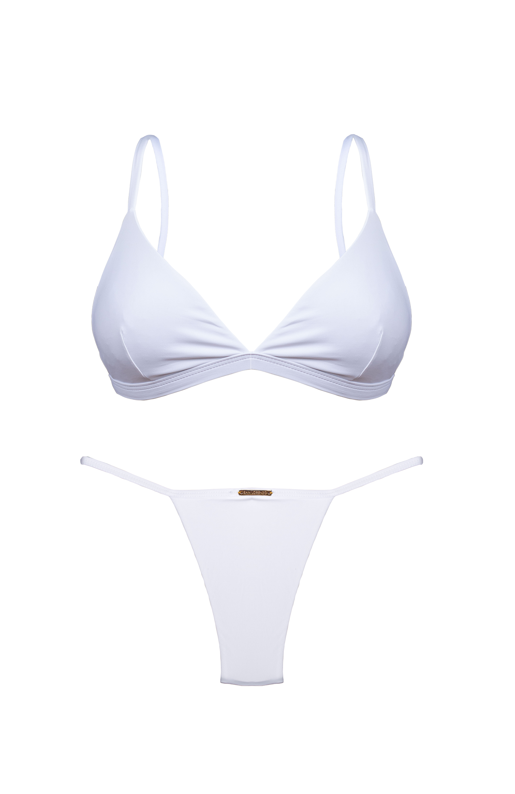 String bikini bottoms white - Magic Hands Boutique