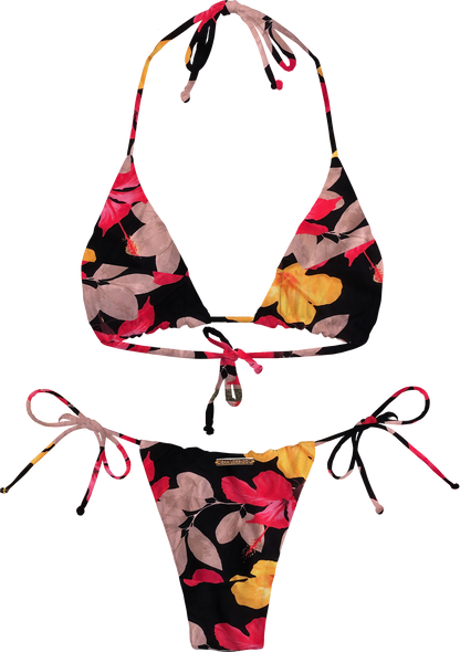 Flor Oceania Tropical Nights Sliding Thong Bikini Bottom
