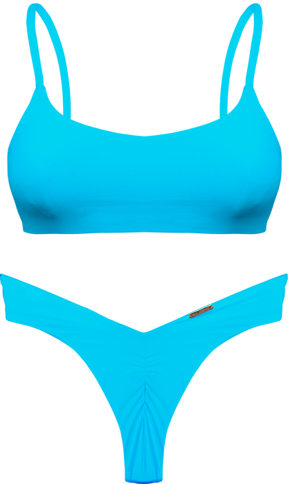 Flor Oceania Oceana High V Cut Thong Bikini Bottom