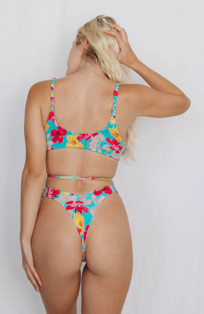 Flor Oceania Hawaiian Summer Garder Bikini Bottom